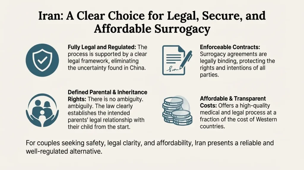 Comparing Surrogacy in China vs. Iran