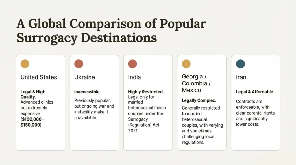 Surrogacy Destinations for Chinese Couples
