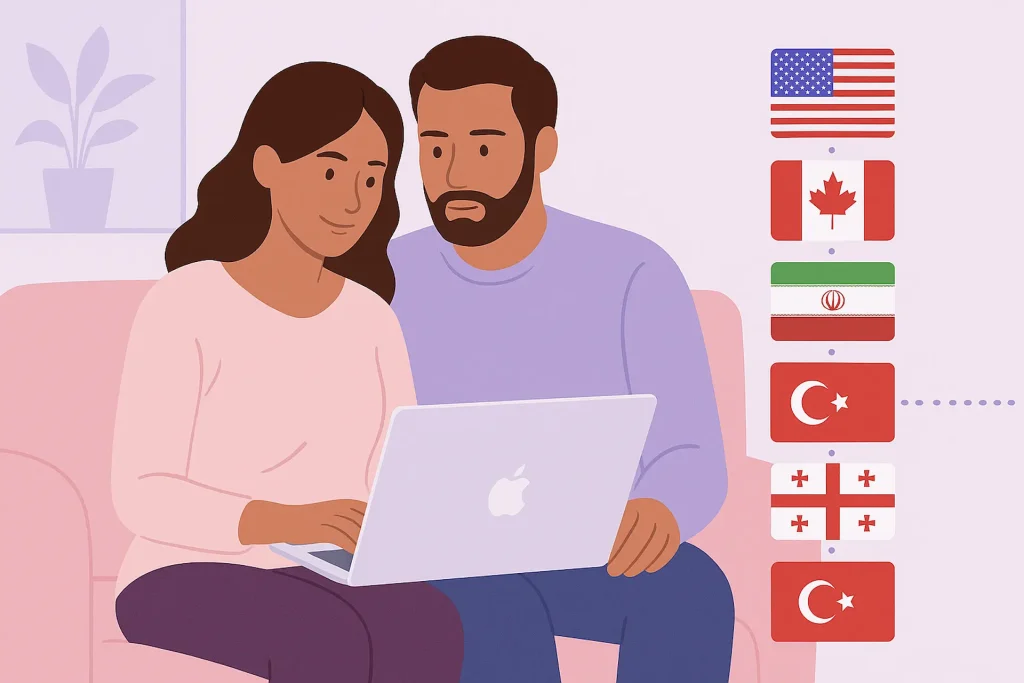 Choose Country for Gender Selection IVF