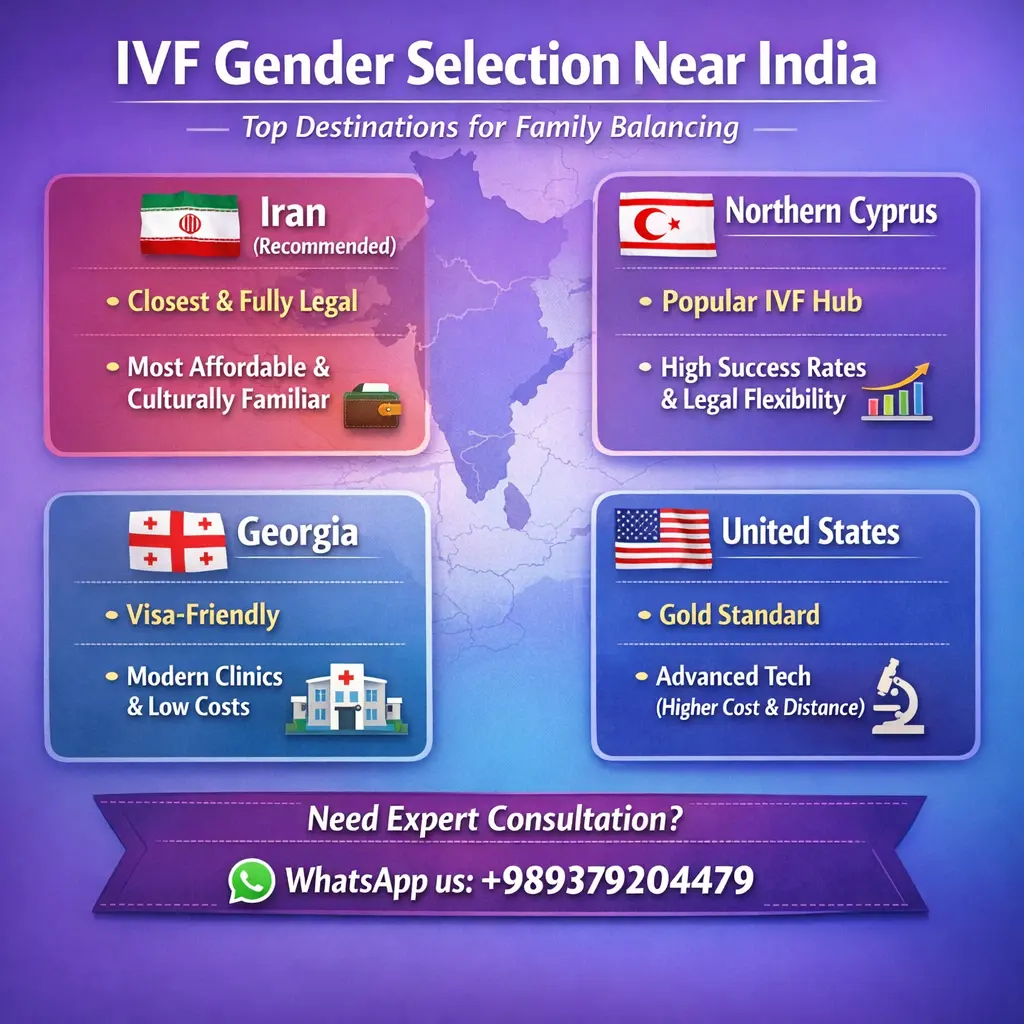 IVF Gender Selection Near India
