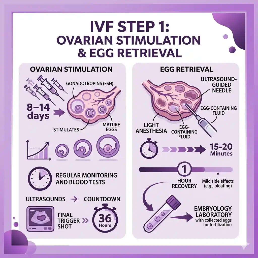 What Is Gender Selection and How Does It Work? 2 Ovarian Stimulation & Egg Retrieval