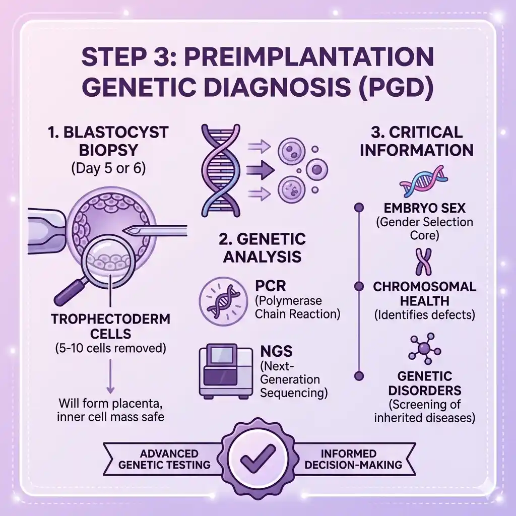 What Is Gender Selection and How Does It Work? 4 Preimplantation Genetic Diagnosis (PGD)