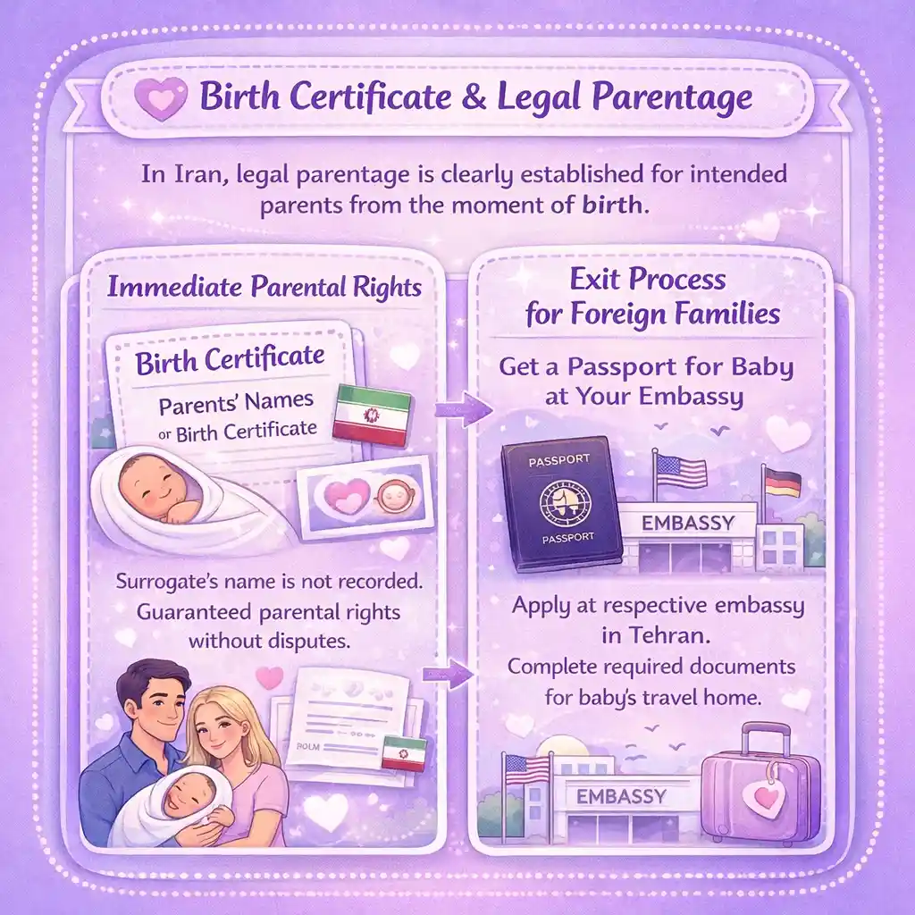 What Are the Surrogacy Requirements in Iran? 3 Birth Certificate and Legal Parentage