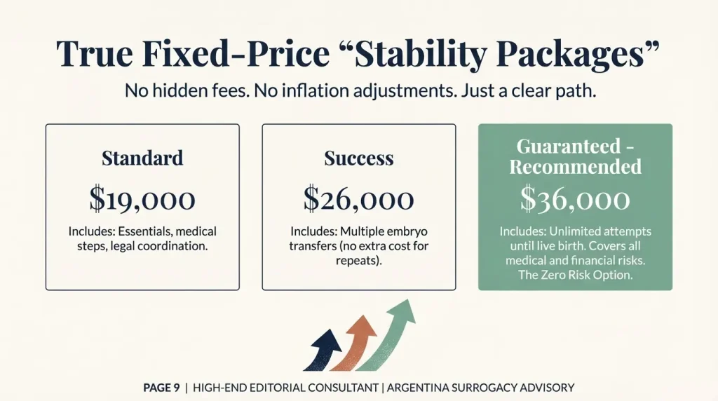 Fixed-Price Surrogacy Packages for Argentinian Families
