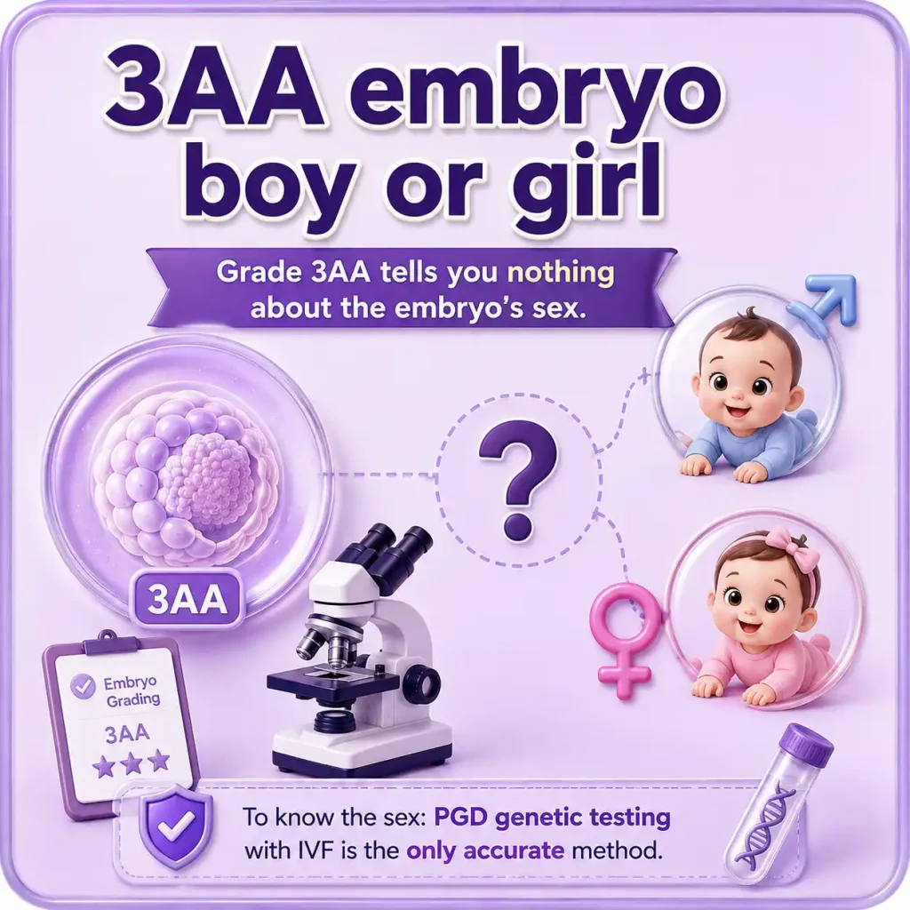 3AA embryo boy or girl