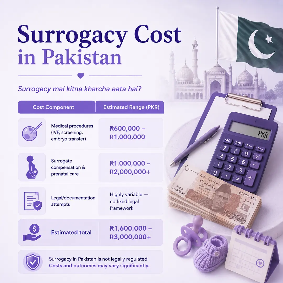 Surrogacy Cost in Pakistan