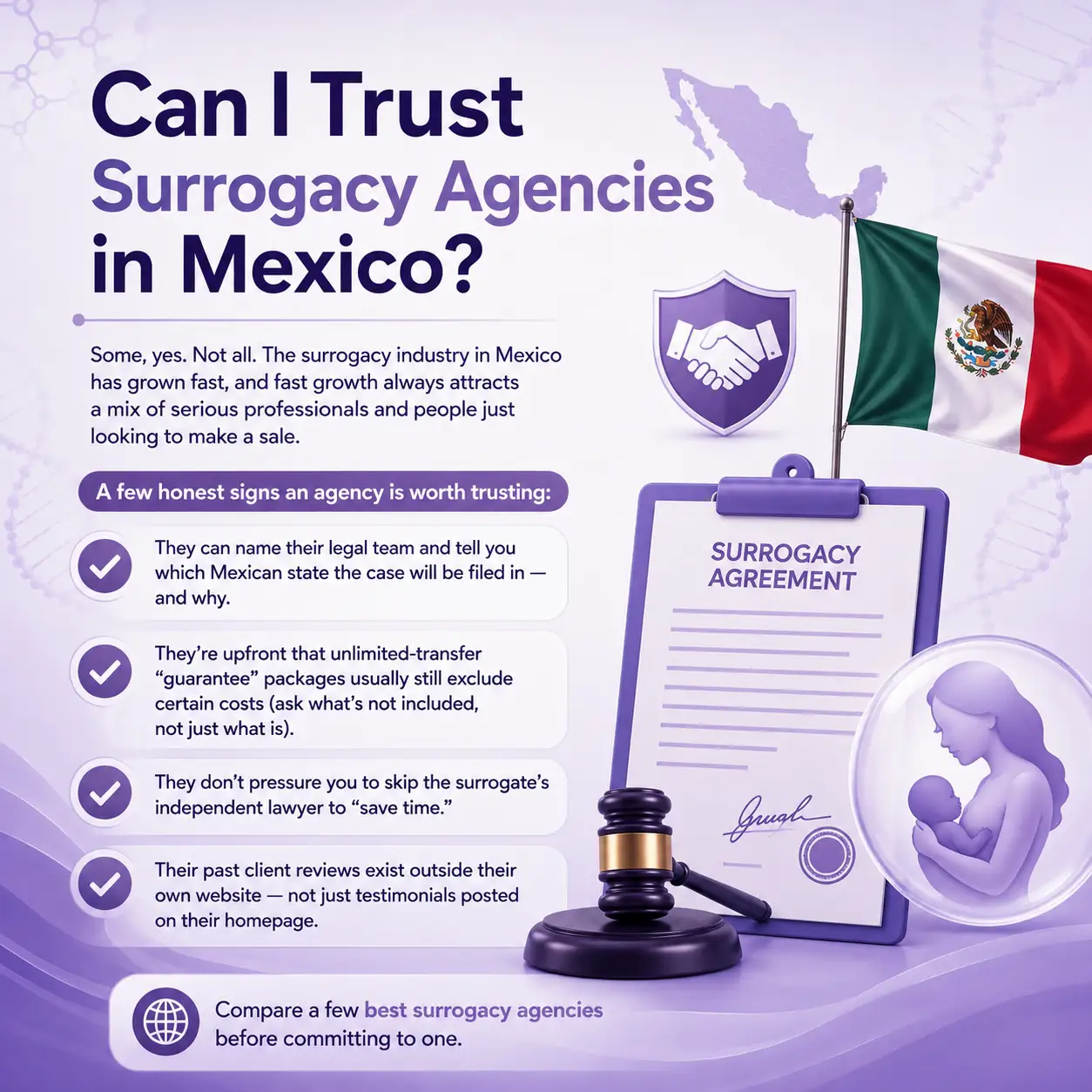 Can I Trust Surrogacy Agencies in Mexico